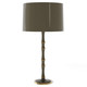 Robert Abbey - ST71X - One Light Table Lamp - Kane - Smokey Taupe w/Modern Brass