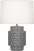 Robert Abbey - ST801 - One Light Accent Lamp - Small Dolly - Smokey Taupe Glazed Textured Ceramic
