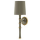 Robert Abbey - ST87X - One Light Wall Sconce - Kane - Smokey Taupe w/Modern Brass