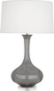 Robert Abbey - ST996 - One Light Table Lamp - Pike - Smokey Taupe Glazed Ceramic w/Lucite