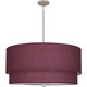 Robert Abbey - VW140 - Three Light Pendant - Decker - Polished Nickel