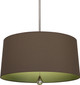 Robert Abbey - WB333 - Three Light Pendant - Williamsburg Custis - Polished Nickel