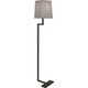 Robert Abbey - Z149G - One Light Floor Lamp - Doughnut - Deep Patina Bronze
