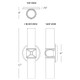 Chase Two Light Wall Sconce (Z1979)