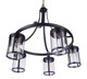Elliot Five Light Chandelier (55325-FB)