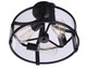 Elliot Three Light Semi Flush Mount (55353-FB)