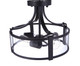 Elliot Three Light Semi Flush Mount (55353-FB)