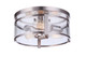 Craftmade - 55383-BNK - Three Light Flushmount - Elliot - Brushed Polished Nickel