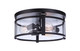 Elliot Three Light Flushmount (55383-FB)