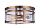Elliot Three Light Flushmount (55383-SB)