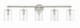 Hailie Five Light Vanity (55605-SN)