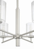 Hailie Six Light Chandelier (55626-SN)
