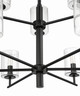 Hailie Nine Light Chandelier (55629-FB)