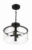 Hailie Four Light Convertible Semi Flush (55654-FB)