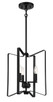Craftmade - 56133-FB - Three Light Foyer Pendant - Shayna - Flat Black