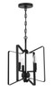 Craftmade - 56153-FB - Three Light Convertible Semi Flush - Shayna - Flat Black