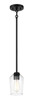 Craftmade - 56191-FB - One Light Mini Pendant - Shayna - Flat Black