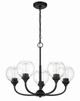 Glenda Five Light Chandelier (56225-FB)