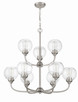 Glenda Nine Light Chandelier (56229-BNK)