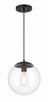 Craftmade - 56891-FB - One Light Pendant - Gaze - Flat Black