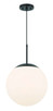 Gaze One Light Pendant (56892-FB-WG)