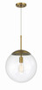 Gaze One Light Pendant (56893-SB)