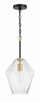 Avante Grand One Light Pendant (56992-FBSB)