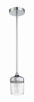Craftmade - 58191-CH - One Light Mini Pendant - Wrenn - Chrome