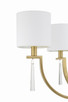 Fortuna Six Light Chandelier (58226-SB)