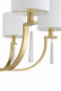 Fortuna Six Light Chandelier (58226-SB)