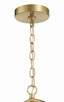 Fortuna Four Light Foyer Pendant (58234-SB)