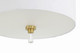 Fortuna Two Light Flushmount (58282-SB)