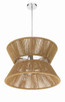 Serena Six Light Pendant (58596-CHWAL)