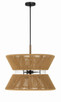 Serena Six Light Pendant (58596-FBWAL)