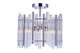 Reveal Three Light Semi Flush Mount (59253-CH)