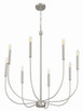 Traci Eight Light Chandelier (59828-BNK)