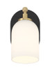 Council One Light Wall Sconce (60301-FBSB)