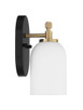 Council One Light Wall Sconce (60301-FBSB)