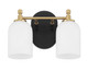 Council Two Light Vanity (60302-FBSB)