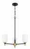 Council Three Light Chandelier (60323-FBSB)