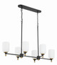Council Six Light Island Pendant (60376-FBSB)