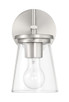 Craftmade - 60401-BNK - One Light Wall Sconce - Connell - Brushed Polished Nickel