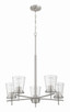 Connell Five Light Chandelier (60425-BNK)