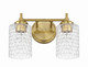 Claire Two Light Vanity (60502-SB)