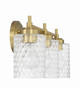 Claire Three Light Vanity (60503-SB)