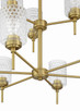 Claire Nine Light Chandelier (60529-SB)
