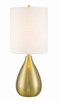 Craftmade - 87004SB-T - One Light Table Lamp - Leri - Satin Brass