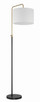 Ingraham One Light Floor Lamp (87008FBSB-F)