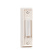 Craftmade - BS6-W - Surface Mount Rectangle Lighted Push Button - Builder Surface Mount Buttons - White