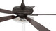 Eos 3 Light Bowl 52" Ceiling Fan (ECF111ESP5-ESPWLN)
